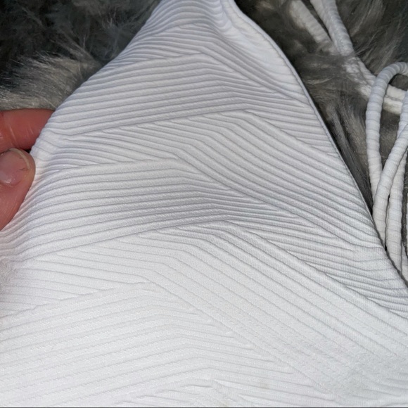 Womens one piece. Strappy racerback swimsuit - Picture 3 of 5